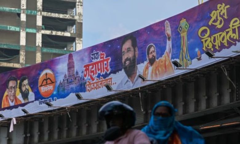 Shiv Sena Unveils Banner Claiming Next Mayor's Seat