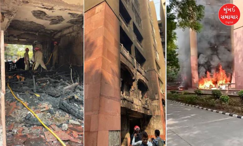 Major fire breaks out at Rajya Sabha MPs' residence in Delhi: Fire brigade missing for 30 minutes
