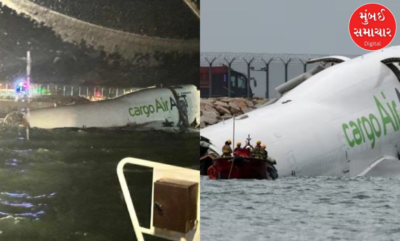 Video: Major plane crash in Hong Kong; Plane skids off runway and crashes into sea, 2 dead