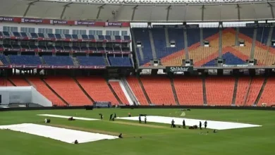 Narendra Modi Stadium remained empty