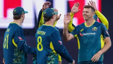 New Zealand vs Australia, 1st T20I Australia won by 6 wkts