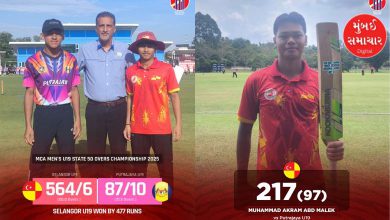 In an ODI, a team scored 564 runs and then won by 477 runs!