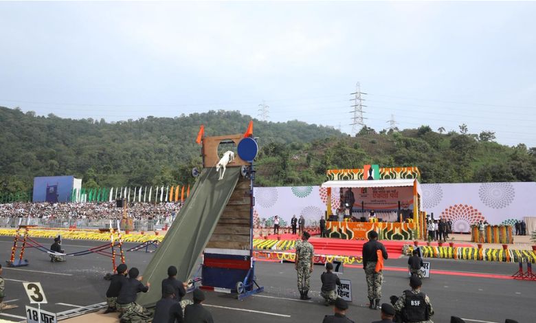 Unity Day-2025: Not only soldiers, indigenous dogs also showed their skills