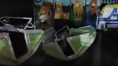 Shock as 'Break Dance' ride collapses at Jetpur's funfair! Couple enjoying Diwali seriously injured.