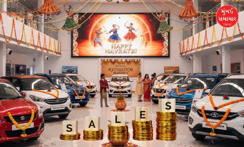 Sales of passenger vehicles during Navratri