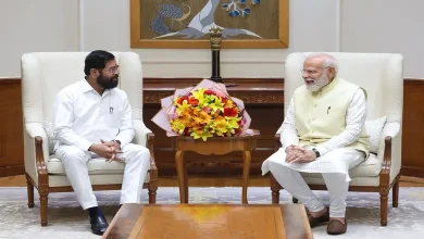 નાયબ મુખ્યપ્રધાન એકનાથ શિંદે વડા પ્રધાન નરેન્દ્ર મોદીને દિલ્હીમાં મળ્યા, દિવાળીની શુભેચ્છા અને ચૂંટણી વ્યૂહરચના