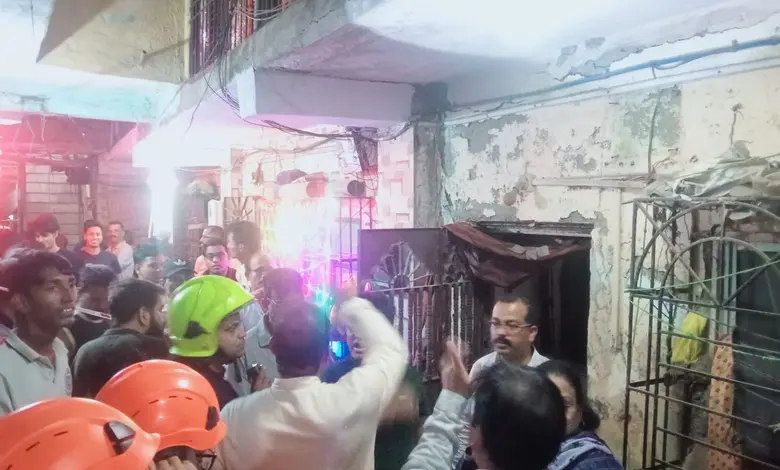 Slab breakage incident in Thane