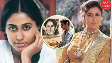 રાજ બબ્બર અને પ્રતિક સ્મિતા પાટીલે અભિનેત્રી સ્મિતા પાટીલના ૭૦મા જન્મદિવસે શ્રદ્ધાંજલિ આપી.