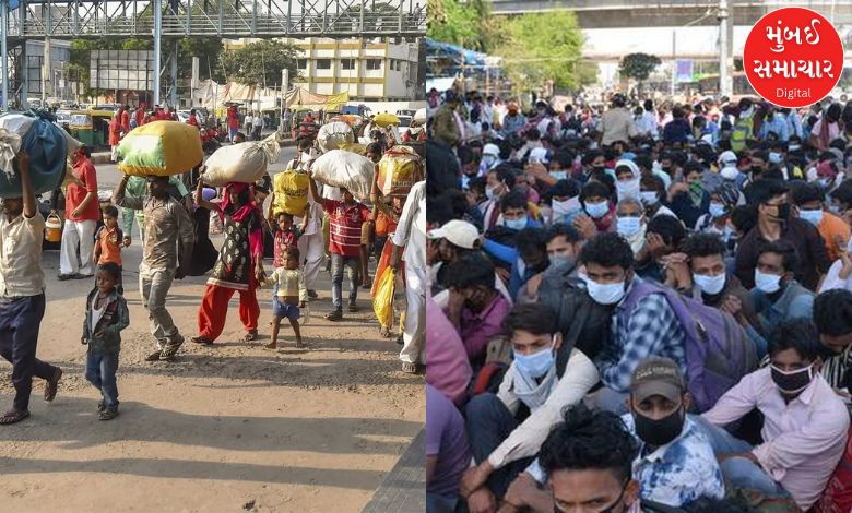 The condition of migrants in Delhi, Surat and Udhana is bad, how can they go back to their motherland?
