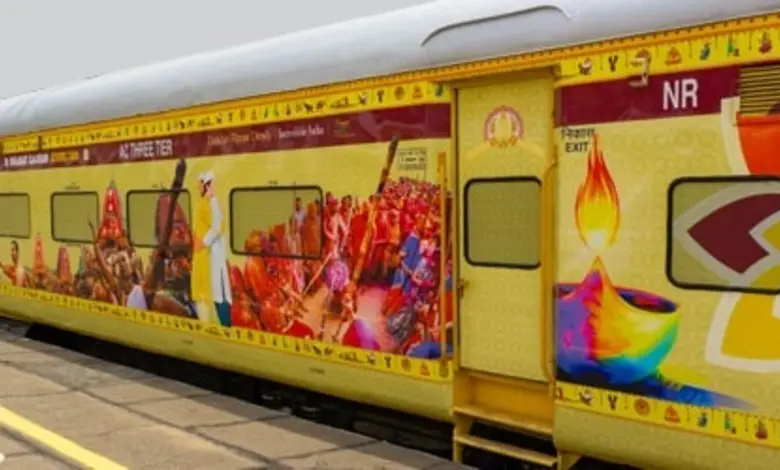 The magnificent Gujarat Bharat Gaurav tourist train