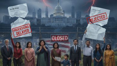 US શટડાઉનને કારણે H-1B અને ગ્રીન કાર્ડની પ્રક્રિયા બંધ; ભારતીયોને થશે અસર