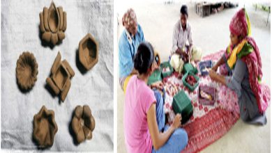 વલો કચ્છ: ગોબર ક્રાફ્ટ: સો ટકા સ્વદેશી કળા...