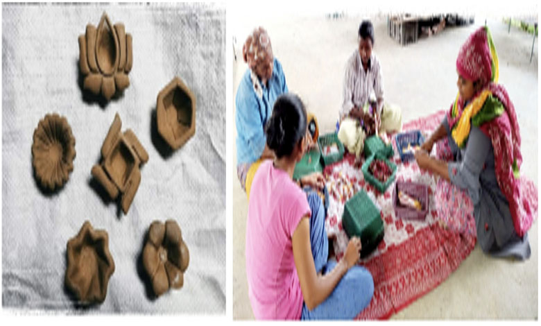 વલો કચ્છ: ગોબર ક્રાફ્ટ: સો ટકા સ્વદેશી કળા...