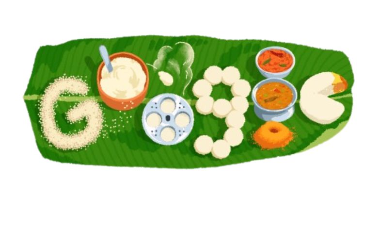 Google's new doodle is Idli Sambhar