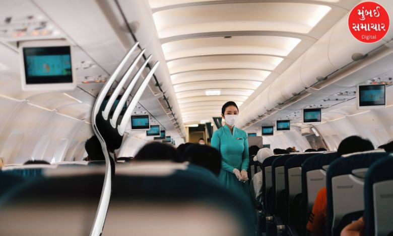 Indian student attacked two youths on flight to America case registered