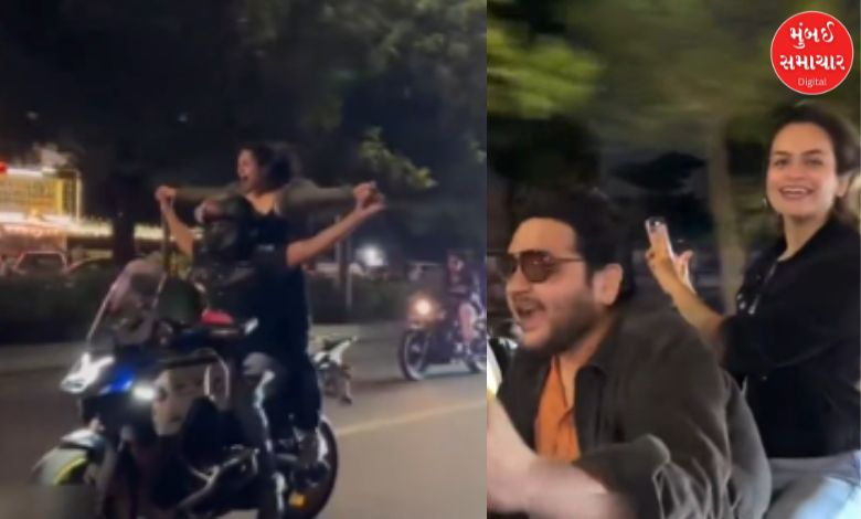 અમદાવાદ ટ્રાફિક પોલીસ દ્વારા 'મિસરી' ફિલ્મના કલાકારોને ટ્રાફિક નિયમોના ભંગ બદલ કાયદાનું ભાન કરાવતો વીડિયો.
