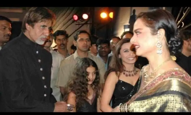 When Rekha came to Amitabh's birthday party uninvited, what happened next...