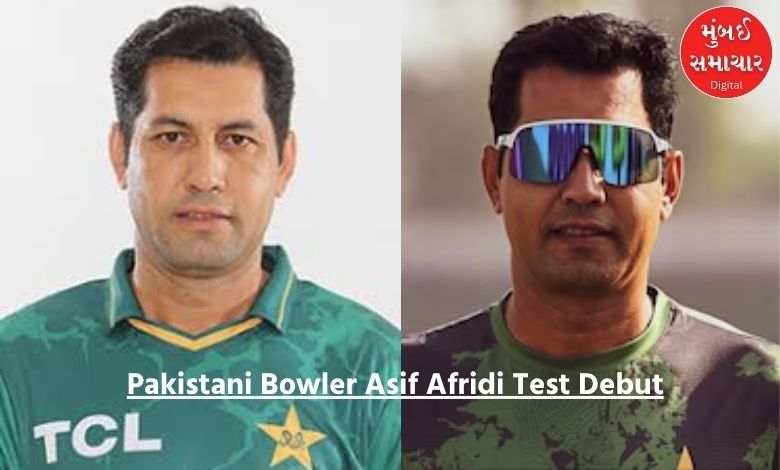 Pakistani bowler makes Test debut at retirement age! Got a chance in the team at the age of 38