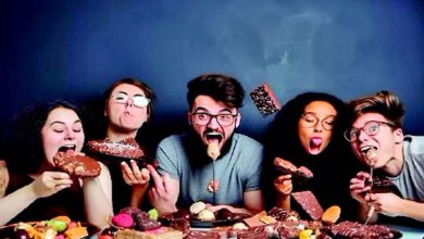 And the season is laughing... The guilt playing in the mind does not allow us to enjoy the pleasure of food.