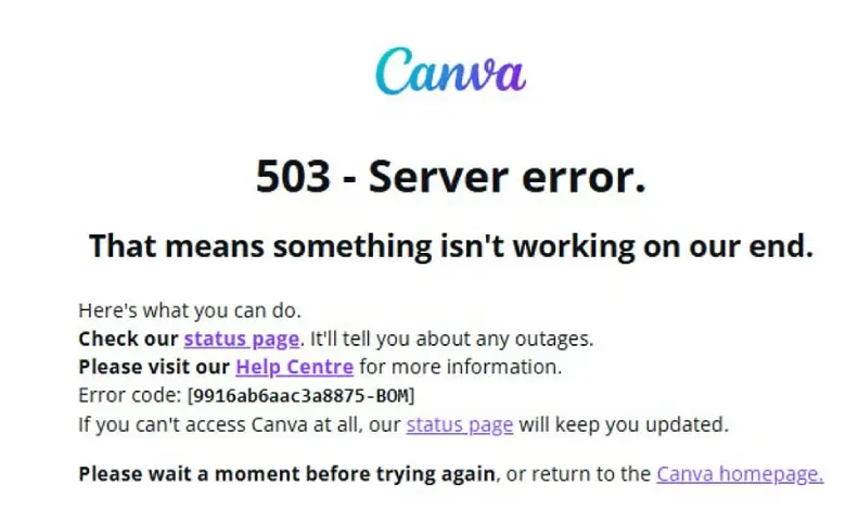 Canva Down: કેનવા વેબસાઇટ-એપ ડાઉન લાખો યુઝર્સનાં કામ અટક્યા