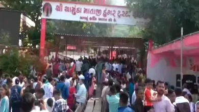 Crowd gathers at Chotila temple, around 40,000 to 50,000 devotees are coming for darshan every day