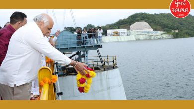 CM Bhupendra Patel's big decision: 194 lakes of Kutch will be flooded with Narmada water; 5492 hectares of land will get life
