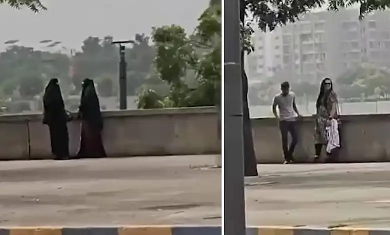 A female police officer pretended to be a girlfriend and beat up a notorious criminal in a movie style, know what the matter is