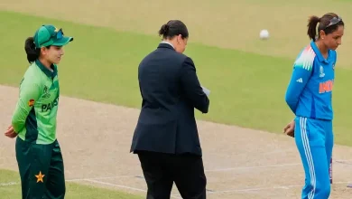 India Women vs Pakistan Women, 6th Match fatima sana vs harmanpreet kaur