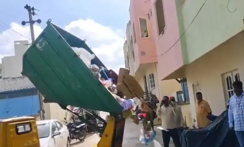 Video: Waste dumping festival in Bengaluru, this is how the authorities taught a lesson to those who throw garbage everywhere