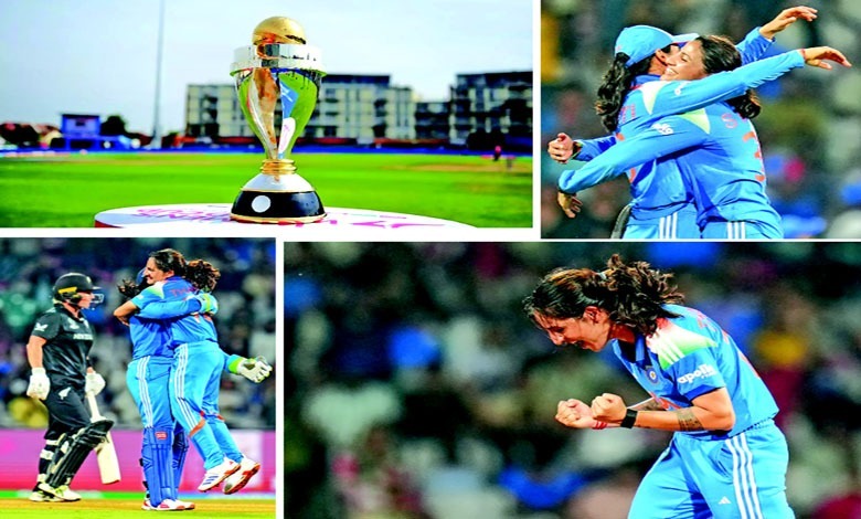 Sportswoman: Harman's all-rounder team will now take two steps forward, claiming the historic trophy!