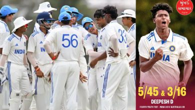 બ્રિસ્બેન શહેર સિનિયર ભારતીયો બાદ સાડાનવ મહિને જુનિયરોને વધુ ફળ્યું!