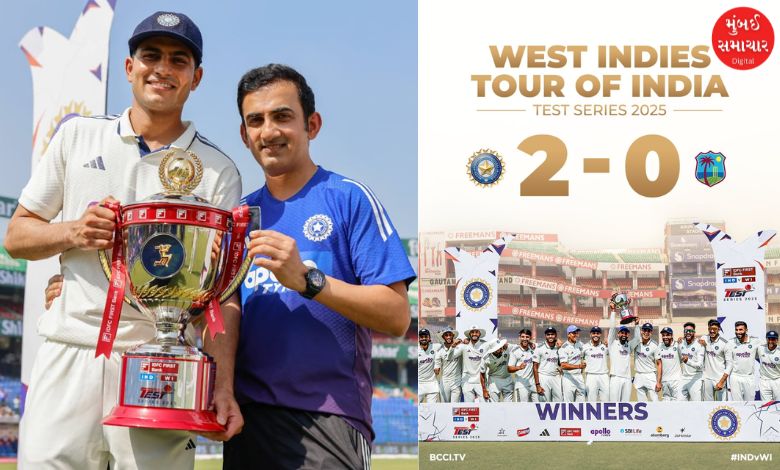 India equals world record, whitewashes West Indies 2-0