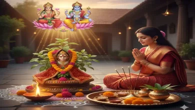 કારતક માસમાં તુલસીનું પૂજન અને દીવો, મા લક્ષ્મી અને ભગવાન વિષ્ણુની કૃપા