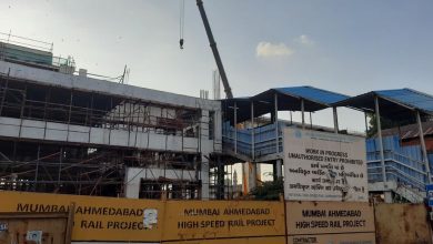 mumbai-ahmedabad bullet train work delay ahmedabad police notification issued