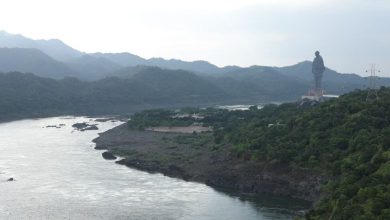 sardar sarovar dam gujarat lifeline narmada dam water level