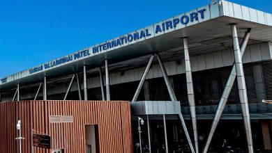 ahmedabad svpi airport ease traffic elevated corridor model project