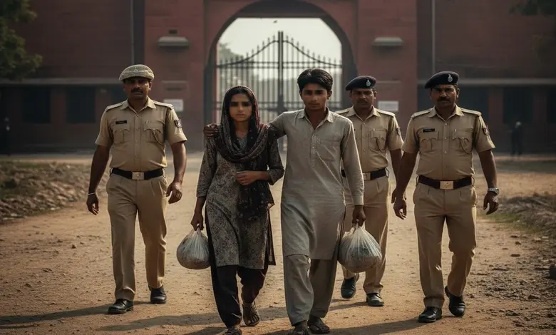 પાકિસ્તાનથી કચ્છની સરહદ ઓળંગી આવેલા તરુણ પ્રેમી યુગલને તિહાર જેલમાં મોકલાયા.