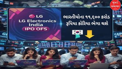 LG Electronics India IPO OFS, ભારતીય રોકાણકારોના ૧૧,૬૦૦ કરોડ રૂપિયા કોરિયા જશે