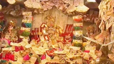 Focus: A unique temple where gold, silver and cash are received as prasad! mahalakshmi temple ratlam madhya pradesh