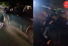 મહીસાગર હિટ એન્ડ રનનો વીડિયો, નશામાં ધૂત શિક્ષક કાર ચલાવતા, બાઇક સવારને ઢસડ્યા