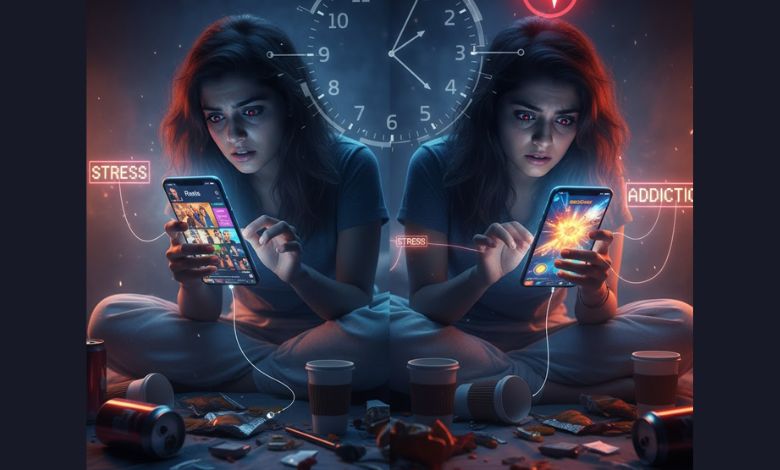 તમે પણ કલાકો સુધી મોબાઈલ પર પસાર કરો છો? ક્યાંક તમે પણ તો નથી ભોગ બની રહ્યા...