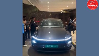 Rohit Sharma bought a new Tesla car, know the secret of the number plate?