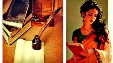 In the presence of the Creator: If I did not see it on earth, I had to look at the sky and finally bow down with my head held high.