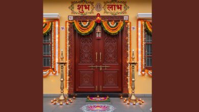 દિવાળી પર ઘરના મુખ્ય દ્વાર પર 'શુભ અને લાભ' શા માટે લખવામાં આવે છે? જાણો પૌરાણિક કથા અને તેનું મહત્ત્વ...