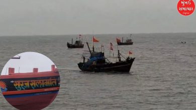ગીર સોમનાથના અરબી સમુદ્રમાં 'સૂરજ સલામતી' બોટ ડૂબી, ૮ માછીમારોને બચાવ્યા.