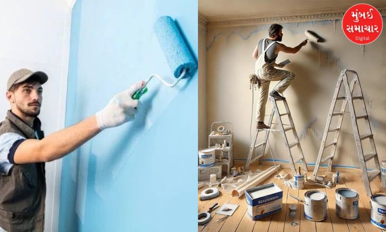 Adopt these clever 'tricks' to paint your house this Diwali, you won't feel tired and will also save time!