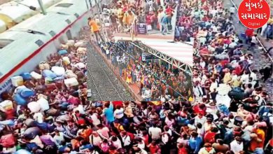 Rush to go to motherland for Diwali: Thousands of passengers thronged Udhna railway station!