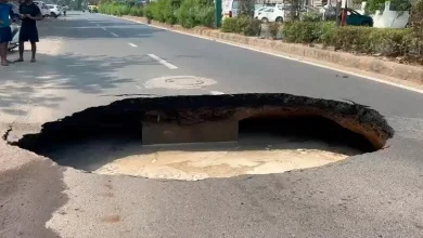 Vadodara Corporation exposed: 10 feet earthquake occurred without rain, locals protested નોંધાવ્યો