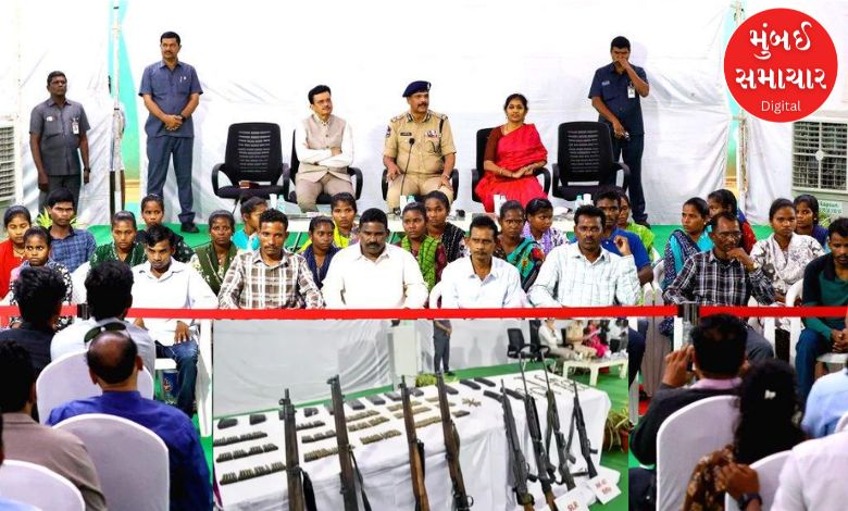 37 Maoists lay down arms in Telangana, reward of ₹ 1.4 crore