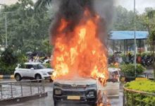 મોડાસામાં એમ્બ્યુલન્સમાં આગ લાગતાં 4નાં મોત, બે ગંભીર રીતે દાઝ્યા